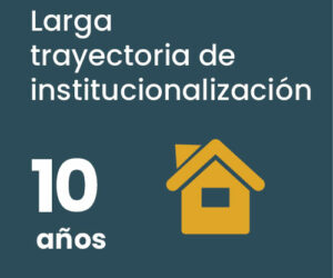 10 Años. Larga trayectoria de institucionalización 10 Años. Larga trayectoria de institucionalización