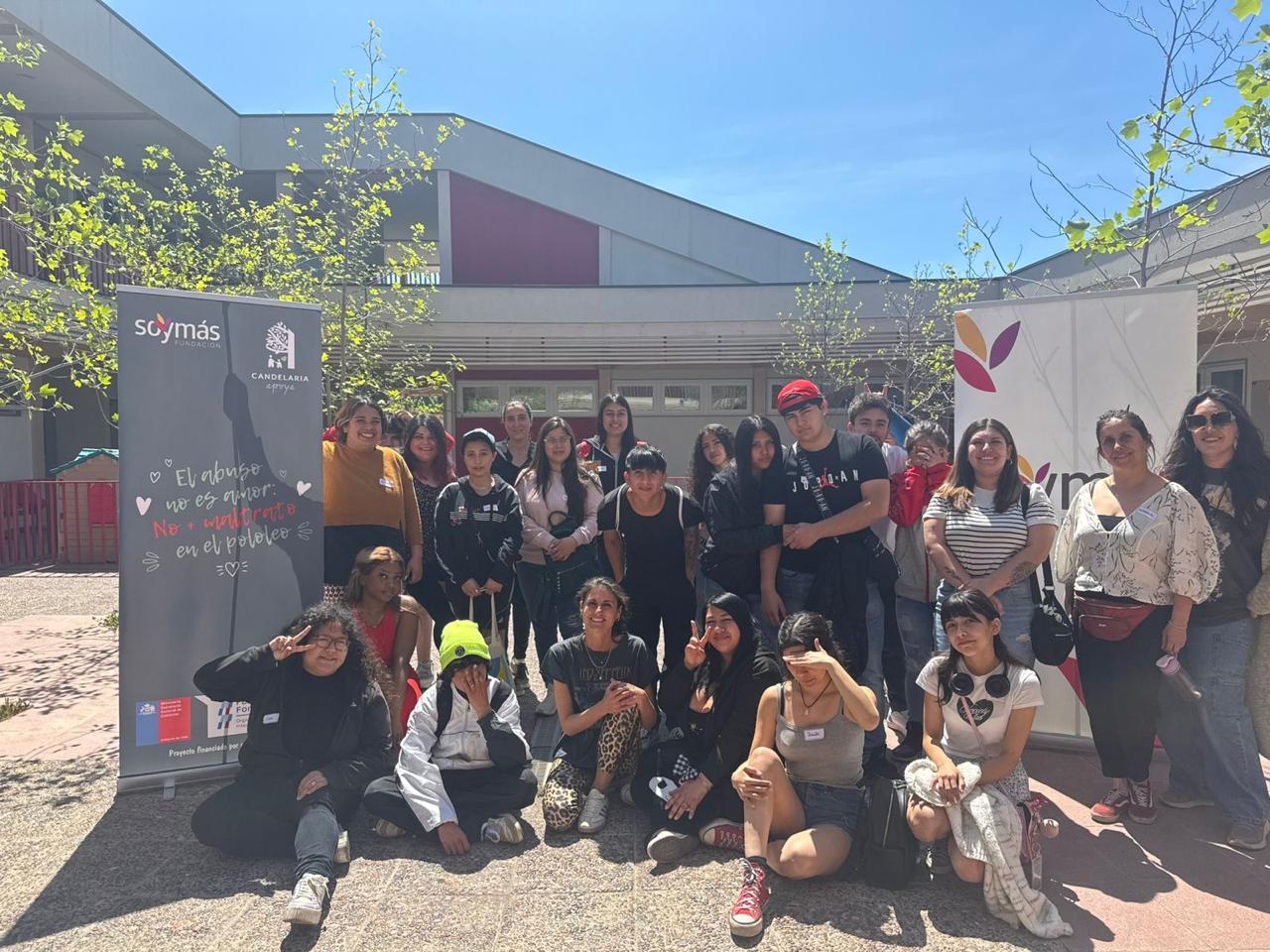 Finalizamos el taller de prevención de la violencia en el pololeo.